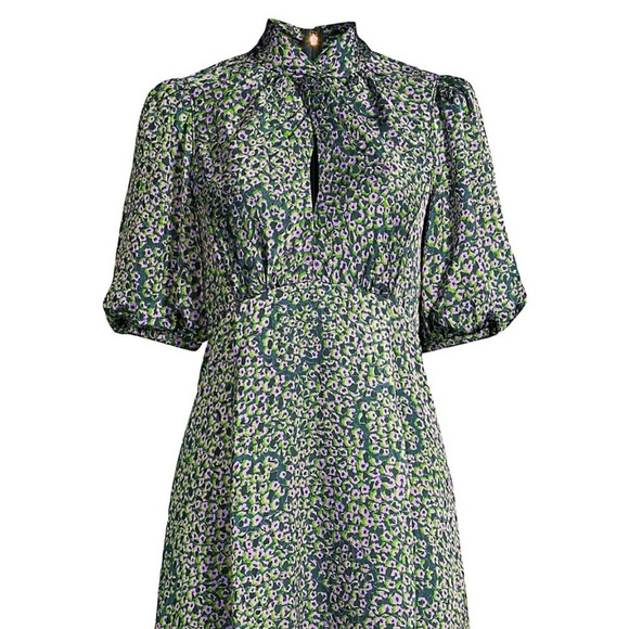 NWT Kate Spade Runway Collection Flair Flora Devore Mini Dress size 4 - Picture 5 of 10